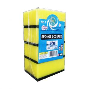 Esfregão Esponja Fibra Verde, 4 un