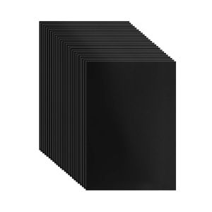 Resma Cartolina A4 Preta 160gsm, 1x100