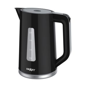 Chaleira Eléctrica SMART Com Base 1.7L 360º 2200W Preto, Porto