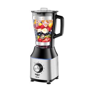 Liquidificador SMART 1.75L Jarra Vidro Super 1000W, Inox