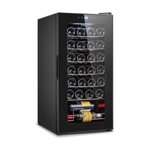Geleira SMART 82L Digital Bar e Expositor Para 28 Garrafas Vinho