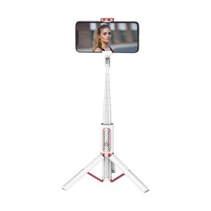 Estabilizador Selfie Stick Joyroom JR-Oth-AB202 Sem Fio, Branco