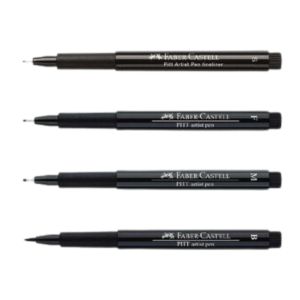 Canetas Estilográficas Faber Castell, Tamanhos Variados