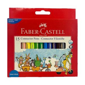 Caneta de Feltro Faber Castell, 15 Cores
