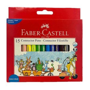 Caneta de Feltro Faber Castell, 25 Cores