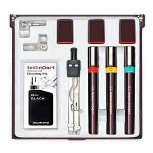 Estojo de Canetas Estilográficas Isomars, 4 Pcs