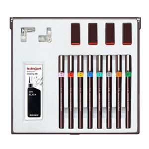 Estojo de Canetas Estilográficas Isomars, 8 Pcs