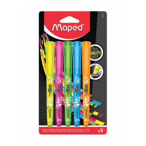 Sublinhadores Maped, 5 un