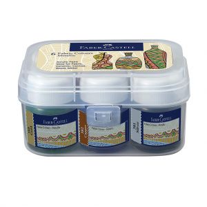 Tinta Acrílica Faber Castell, 6 Cores