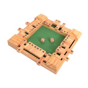 Jogo de Mesa Shut the Box Doms Clapjoy