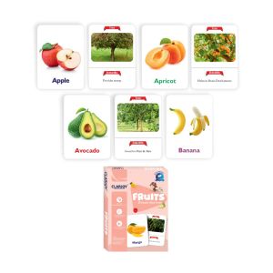 Cartões Educativos de Frutas Doms Clapjoy
