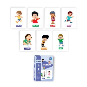 Cartões Educativos de Ações Doms Clapjoy