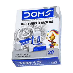 Borracha Dust Free DOMS, 20 un