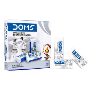 Borracha XL Dust Free DOMS, 20 un