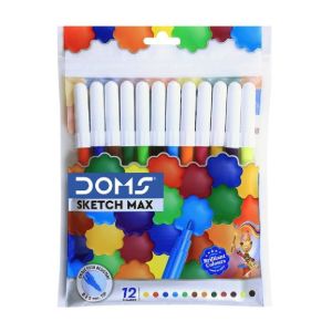 Canetas Aguarela DOMS Mini Water Colour, 12 Cores