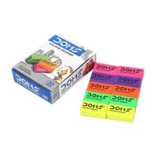 Borracha Colorida DOMS, 20 un