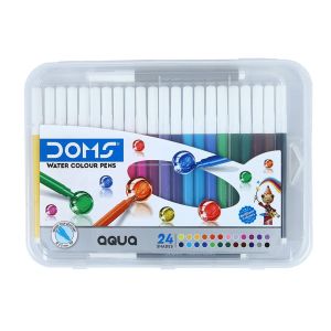 Canetas Aguarela DOMS Aqua Water Colour, 24 Cores
