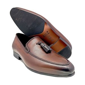 Sapatos Clássicos AIIZ, Café