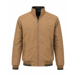 Jaqueta Bomber Masculina Valodj, Castanha