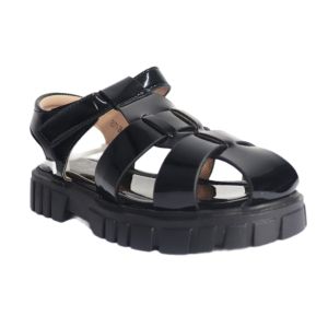 Sandália Infantil Tratorada AIIZ, Preta