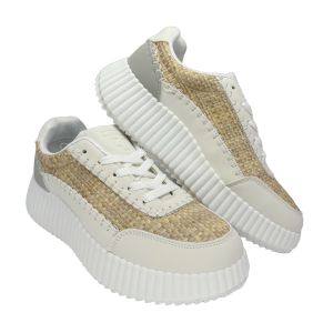 Sapatilhas de mulher Livorno bege - KeeShoes