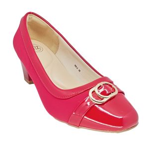 Sapatos Femininos Salto Baixo AIIZ NN-2, Vermelho