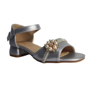 Sandálias Femininas Coleção Criancas AIIZ, Prata