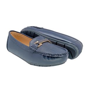 Sapatos Mocassin Feminino AIIZ 1221-21, Azul