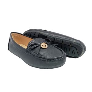 Sapatos Mocassin Feminino AIIZ 1221-7, Preto