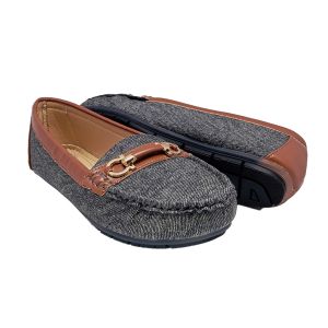 Sapatos Mocassin Feminino AIIZ 626-F12, Preto