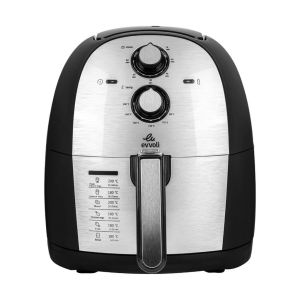 Fritadeira Air Fryer Evoli 5.5L AF5501B 1700W, Preto