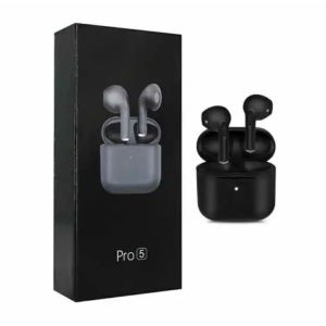 Auriculares Sem Fio AirPods Pro 5 Genérico, Preto