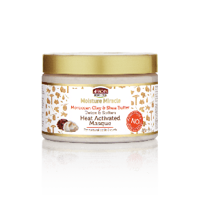 Máscara de Argila e Manteiga de Karité para Activação de Calor African Pride, 340 g