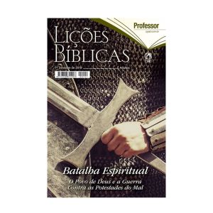 Lições Bíblicas Adultos Prof Gd - Batalha Espiritual