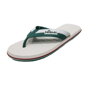 Chinelos Masculinos Bahamas, Soft Moss White