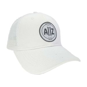 Boné AIIZ Com Rede Respirável Unissex Branco, 2 un