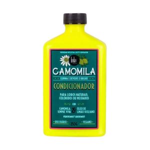 Condicionador Camomila Lola Cosmetics Para Loiros Naturais Coloridos, 250g
