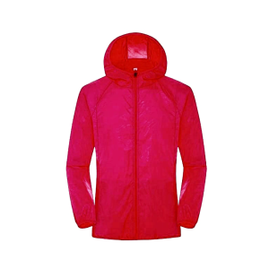 Casaco Desportivo Unisexo Impermiavel Vinho, Tamanhos Diferentes