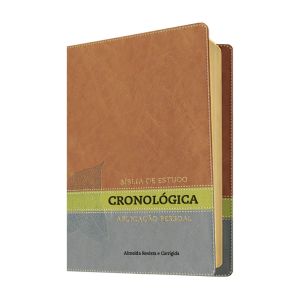 Bíblia de Estudo Cronológica Aplicação Pessoal Tarja Verde