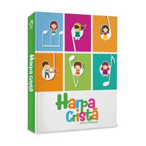 Harpa Cristã Popular Média para Crianças(Capa Notas Musicais)