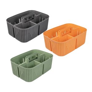 Cesto Multiúsos com Pegas, Cores Variadas