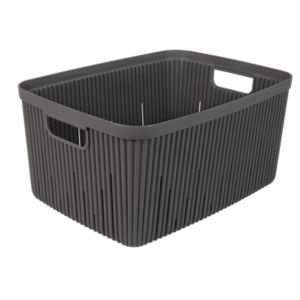 Cesto Multiúsos Cinzento, 13 L