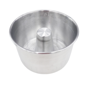 Forma Bolo com Furo, Alumínio 16cm