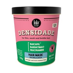 Baicapil Barbatimão Niacinamida Máscara Lola Cosmetics Cabelos Mais Fortes Resistentes, 230g
