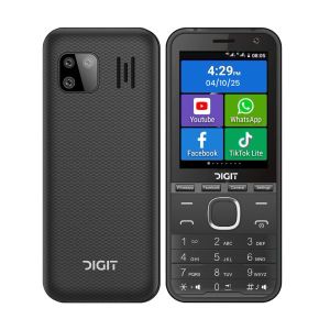 Telemóvel Digit 4G Z1 Touch Dual SIM, Preto