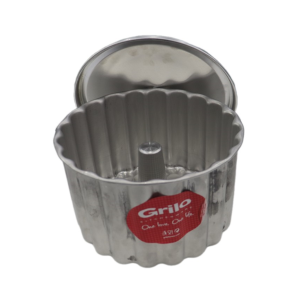 Forma Pudim Canelada de Alumínio Grilo Nr20