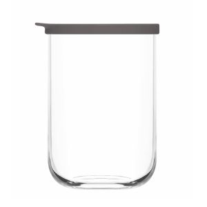 Frasco Redondo Com Tampa Cinzenta Duo LAV, 1 L