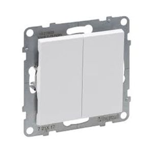 Comutador Duplo Legrand, Branco