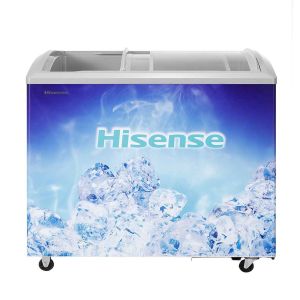 Congelador Hisense 213L Expositor FC-29DD4SWA Com Tampa Vidro, Azul