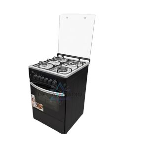 Fogão Ideal 4 Bocas  50*50 Gás Forno Eléctrico 5340G, Preto 